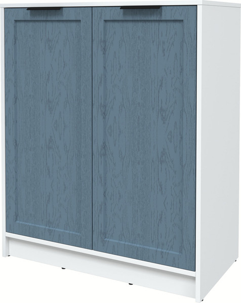 Изображение товара Тумба Интерлиния Концепт Тренд КТ-Т84 (белый платинум/дуб лазурный)