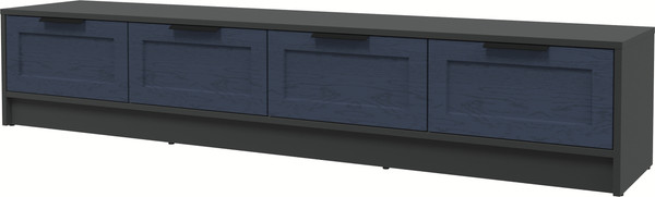 Изображение товара Тумба Интерлиния ТВ Концепт Тренд КТ-ТВ4-35 (антрацит/дуб королевский)