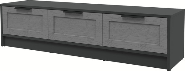 Изображение товара Тумба Интерлиния ТВ Концепт Тренд КТ-ТВ3-35 (антрацит/дуб серый)