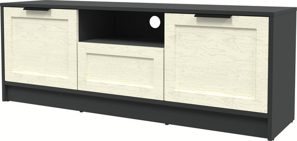 Изображение товара Тумба Интерлиния ТВ Концепт Тренд КТ-ТВ3-50 (антрацит/дуб снежный)