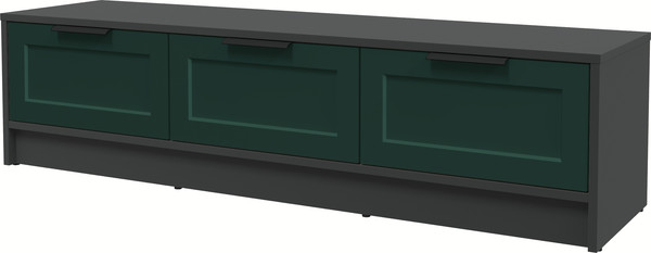 Изображение товара Тумба Интерлиния ТВ Концепт Тренд КТ-ТВ3-35 (антрацит/изумруд)