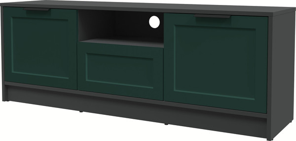 Изображение товара Тумба Интерлиния ТВ Концепт Тренд КТ-ТВ3-50 (антрацит/изумруд)