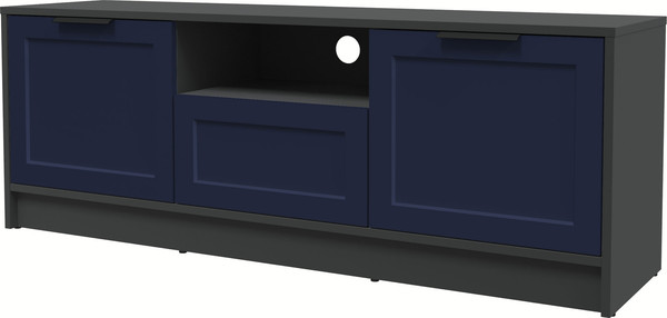Изображение товара Тумба Интерлиния ТВ Концепт Тренд КТ-ТВ3-50 (антрацит/индиго)