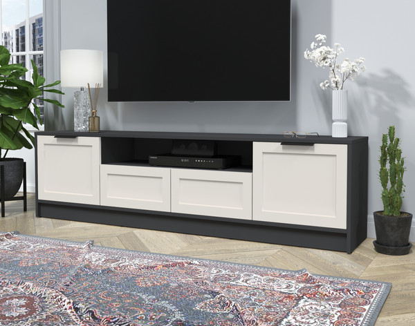 Изображение товара Тумба Интерлиния ТВ Концепт Тренд КТ-ТВ4-50 (антрацит/кашемир)