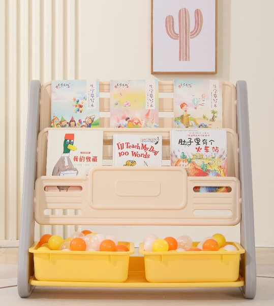 Изображение товара Стеллаж игровой UNIX Kids ppbsts2in1yel