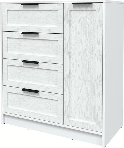 Изображение товара Тумба Интерлиния Концепт Тренд КТ-Т90 (белый платинум/дуб полярный)