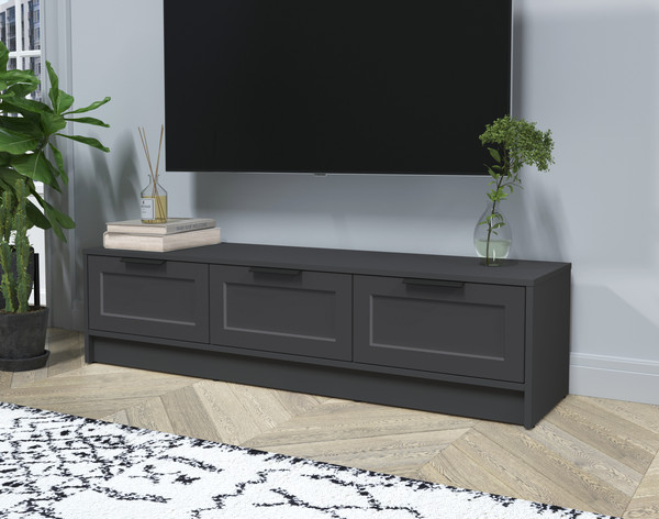 Изображение товара Тумба Интерлиния ТВ Концепт Тренд КТ-ТВ3-35 (антрацит/пепел)