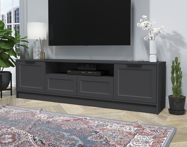 Изображение товара Тумба Интерлиния ТВ Концепт Тренд КТ-ТВ4-50 (антрацит/пепел)