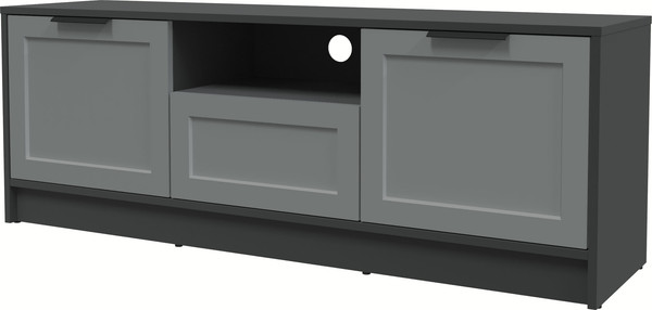 Изображение товара Тумба Интерлиния ТВ Концепт Тренд КТ-ТВ3-50 (антрацит/серый)