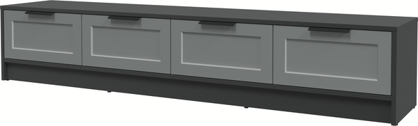 Изображение товара Тумба Интерлиния ТВ Концепт Тренд КТ-ТВ4-35 (антрацит/серый)