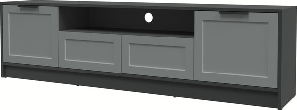 Изображение товара Тумба Интерлиния ТВ Концепт Тренд КТ-ТВ4-50 (антрацит/серый)