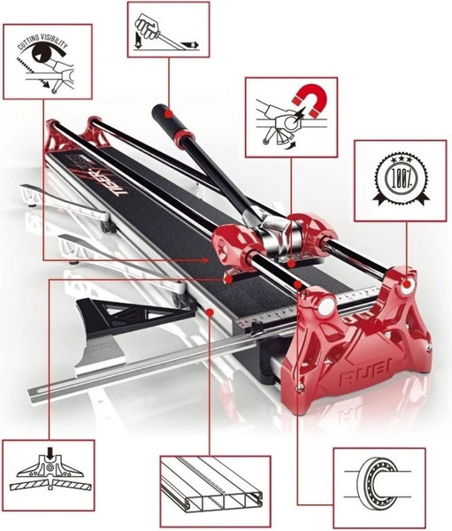 Изображение товара Плиткорез ручной RUBI Tiger-1200 1200мм / 14979