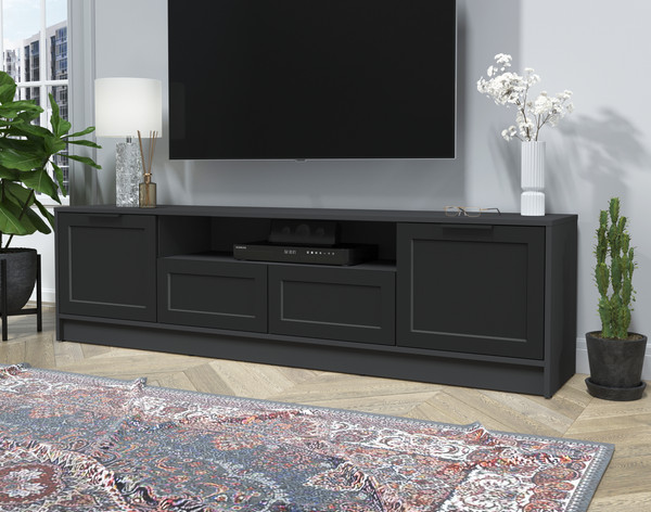 Изображение товара Тумба Интерлиния ТВ Концепт Тренд КТ-ТВ4-50 (антрацит/черный)