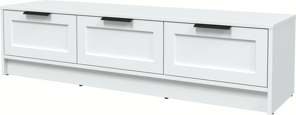 Изображение товара Тумба Интерлиния ТВ Концепт Тренд КТ-ТВ3-35 (белый платинум/белый)