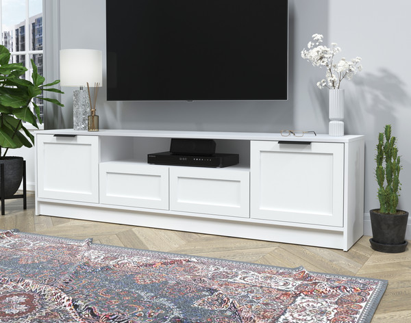 Изображение товара Тумба Интерлиния ТВ Концепт Тренд КТ-ТВ4-50 (белый платинум/белый)