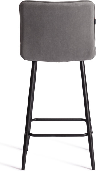 Изображение товара Стул барный Tetchair Bari Полубарный (велюр, серый)
