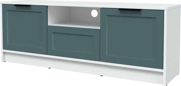 Изображение товара Тумба Интерлиния ТВ Концепт Тренд КТ-ТВ3-50 (белый платинум/верде)