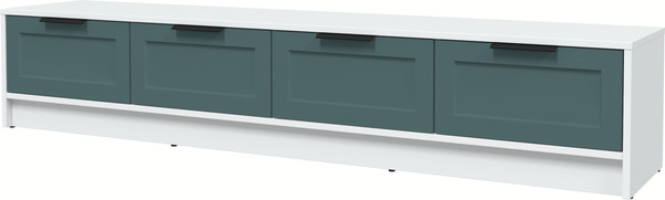 Изображение товара Тумба Интерлиния ТВ Концепт Тренд КТ-ТВ4-35 (белый платинум/верде)