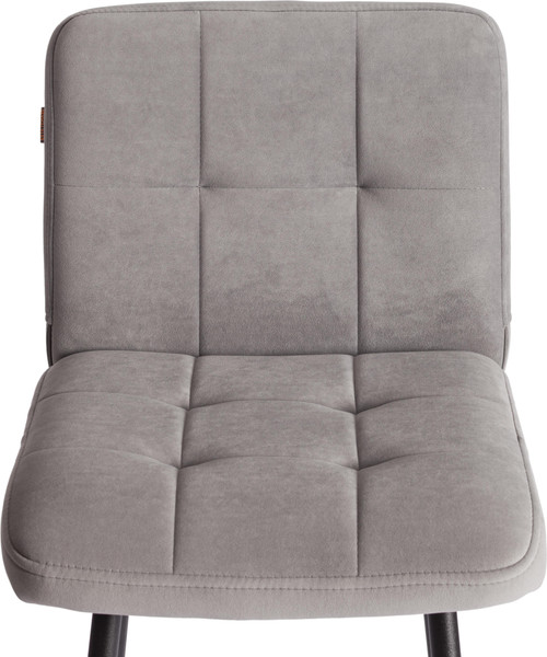 Изображение товара Стул барный Tetchair Medeo Полубарный (велюр, серый)