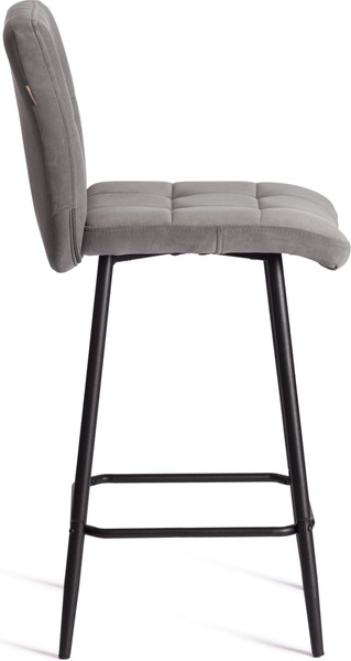 Изображение товара Стул барный Tetchair Medeo Полубарный (велюр, серый)