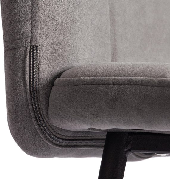 Изображение товара Стул барный Tetchair Medeo Полубарный (велюр, серый)