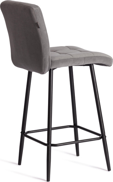 Изображение товара Стул барный Tetchair Medeo Полубарный (велюр, серый)