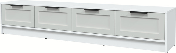 Изображение товара Тумба Интерлиния ТВ Концепт Тренд КТ-ТВ4-35 (белый платинум/грей)