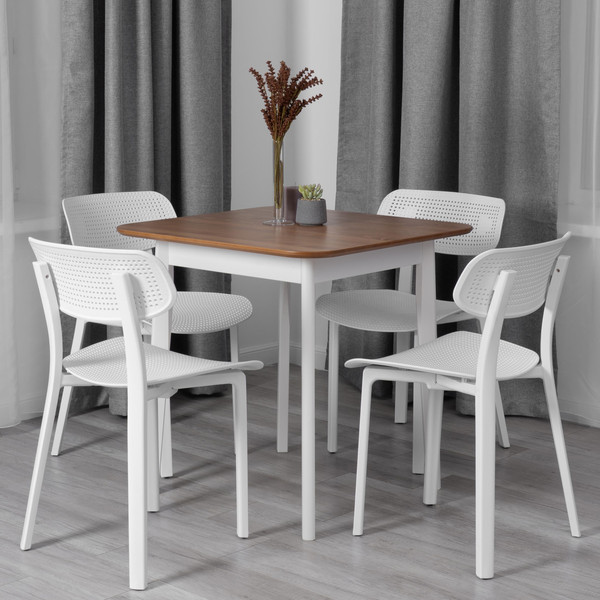 Изображение товара Стул пластиковый Tetchair Jolly XRB-096-B2 (белый)