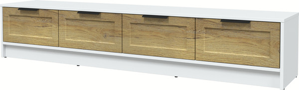 Изображение товара Тумба Интерлиния ТВ Концепт Тренд КТ-ТВ4-35 (белый платинум/дуб вотан)