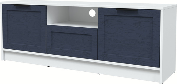 Изображение товара Тумба Интерлиния ТВ Концепт Тренд КТ-ТВ3-50 (белый платинум/дуб королевский)