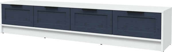 Изображение товара Тумба Интерлиния ТВ Концепт Тренд КТ-ТВ4-35 (белый платинум/дуб королевский)