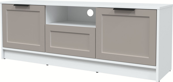 Изображение товара Тумба Интерлиния ТВ Концепт Тренд КТ-ТВ3-50 (белый платинум/луна)