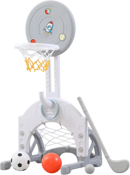 Изображение товара Набор активных игр UNIX Kids ppbsgry (серый космос)
