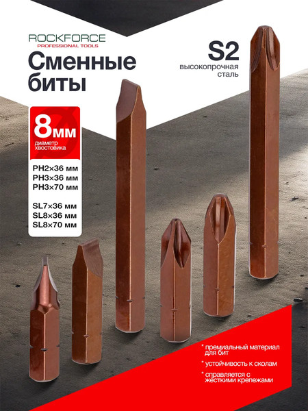 Изображение товара Отвертка RockForce RF-5064S (62228)