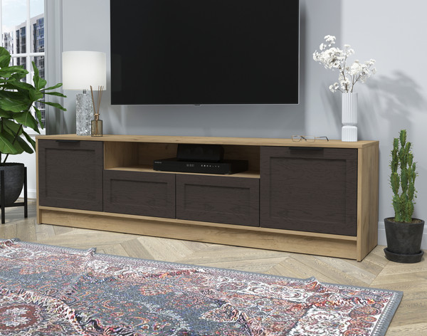 Изображение товара Тумба Интерлиния ТВ Концепт Тренд КТ-ТВ4-50 (дуб золотой/дуб английский)