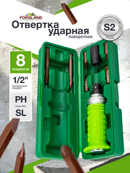 Изображение товара Отвертка Forsland 5064S (62237)