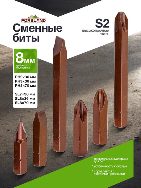 Изображение товара Отвертка Forsland 5064S (62237)