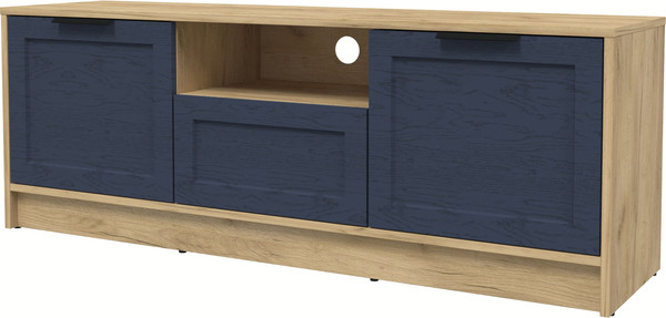 Изображение товара Тумба Интерлиния ТВ Концепт Тренд КТ-ТВ3-50 (дуб золотой/дуб королевский)