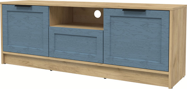 Изображение товара Тумба Интерлиния ТВ Концепт Тренд КТ-ТВ3-50 (дуб золотой/дуб лазурный)