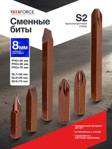 Изображение товара Отвертка Yataforce YF-5064S (62233)