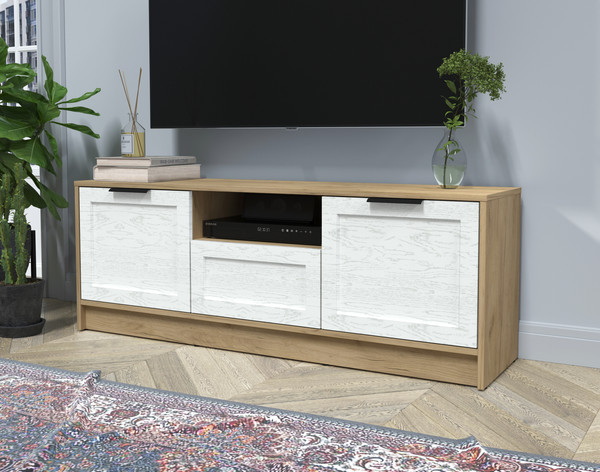 Изображение товара Тумба Интерлиния ТВ Концепт Тренд КТ-ТВ3-50 (дуб золотой/дуб полярный)