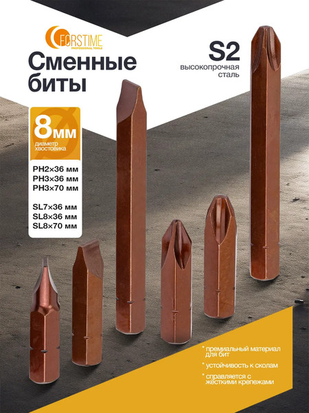 Изображение товара Отвертка Forstime FT-5064S (62235)