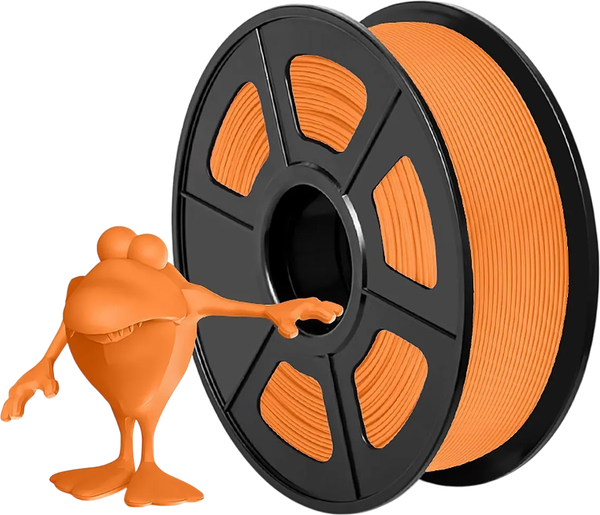 Изображение товара Пластик для 3D-печати NV Print NV-3D-PLA-MATTE-ORANGE (1.75мм, 1кг, матовый оранжевый)