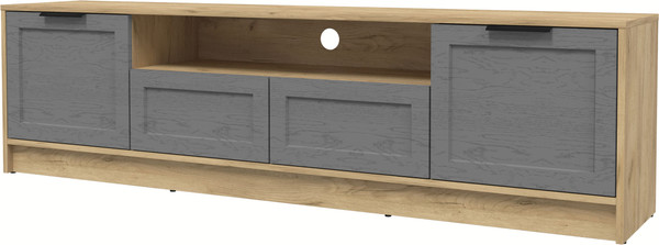 Изображение товара Тумба Интерлиния ТВ Концепт Тренд КТ-ТВ4-50 (дуб золотой/дуб серый)