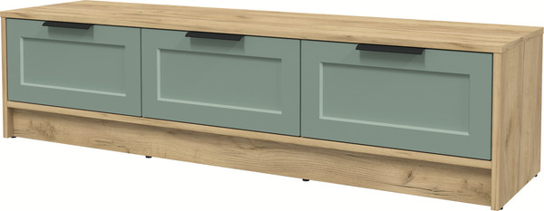 Изображение товара Тумба Интерлиния ТВ Концепт Тренд КТ-ТВ3-35 (дуб золотой/мята)