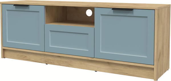 Изображение товара Тумба Интерлиния ТВ Концепт Тренд КТ-ТВ3-50 (дуб золотой/океан)