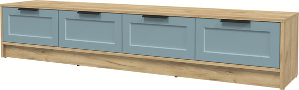 Изображение товара Тумба Интерлиния ТВ Концепт Тренд КТ-ТВ4-35 (дуб золотой/океан)