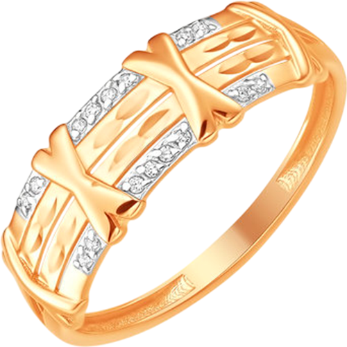 Изображение товара Кольцо из красного золота 7 КАРАТ П1217-516К14 (р.17)