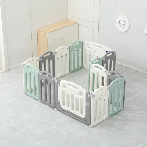 Изображение товара Игровой манеж UNIX Kids Simple 188x151 Color / ppsi14ggw