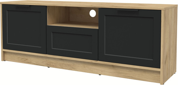 Изображение товара Тумба Интерлиния ТВ Концепт Тренд КТ-ТВ3-50 (дуб золотой/черный)